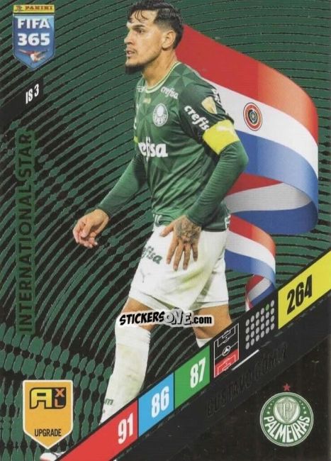 Figurina Gustavo Gómez - FIFA 365: 2023-2024. Adrenalyn XL
 n. IS3 - Panini