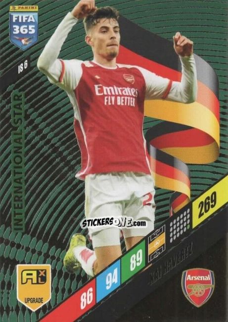 Figurina Kai Havertz - FIFA 365: 2023-2024. Adrenalyn XL
 n. IS6 - Panini