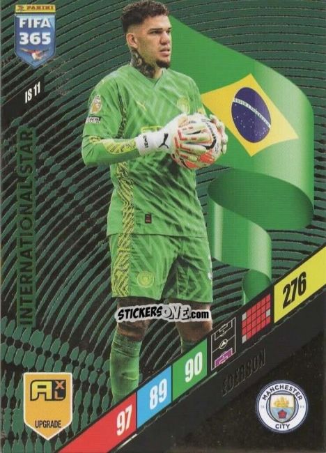 Figurina Ederson - FIFA 365: 2023-2024. Adrenalyn XL
 n. IS11 - Panini