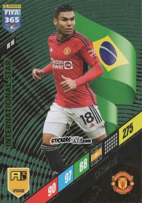 Figurina Casemiro - FIFA 365: 2023-2024. Adrenalyn XL
 n. IS16 - Panini