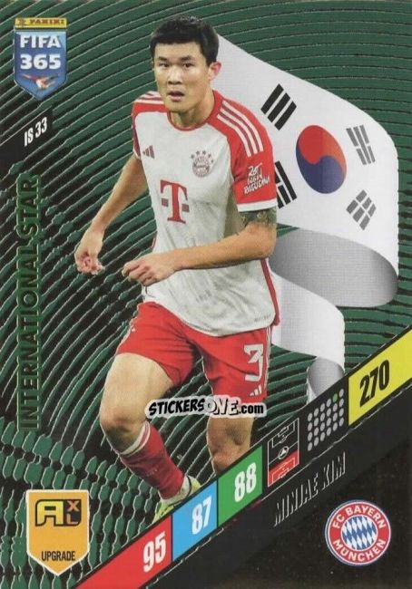 Sticker Min-jae Kim - FIFA 365: 2023-2024. Adrenalyn XL
 n. IS33 - Panini