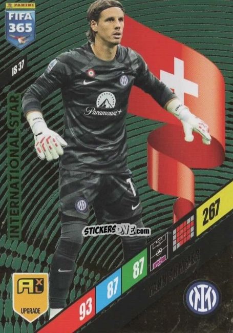 Figurina Yann Sommer - FIFA 365: 2023-2024. Adrenalyn XL
 n. IS37 - Panini