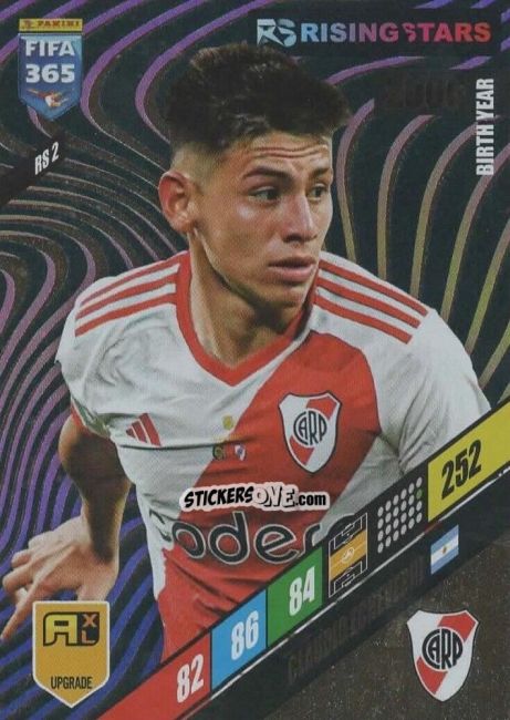 Sticker Claudio Echeverri - FIFA 365: 2023-2024. Adrenalyn XL
 n. RS2 - Panini