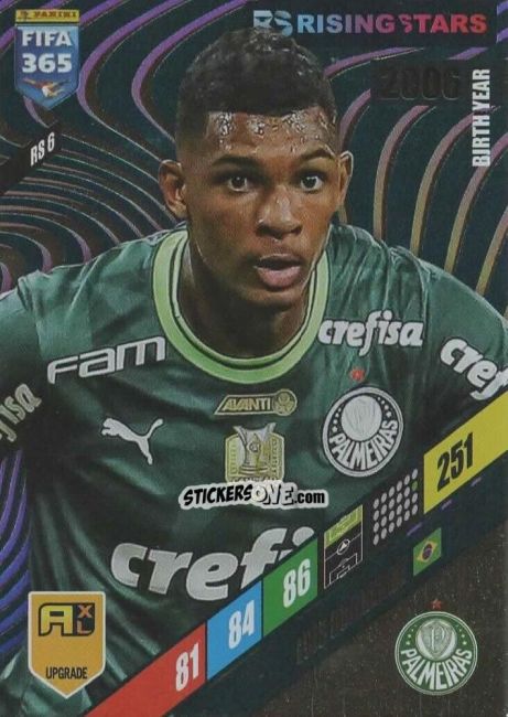 Figurina Luis Guilherme - FIFA 365: 2023-2024. Adrenalyn XL
 n. RS6 - Panini