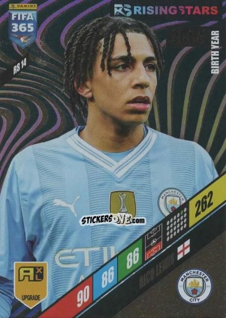 Cromo Rico Lewis - FIFA 365: 2023-2024. Adrenalyn XL
 n. RS14 - Panini