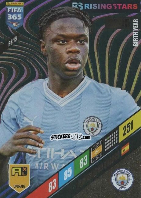 Figurina Mahamadou Susuho - FIFA 365: 2023-2024. Adrenalyn XL
 n. RS15 - Panini