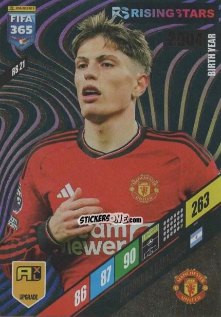 Figurina Alejandro Garnacho - FIFA 365: 2023-2024. Adrenalyn XL
 n. RS21 - Panini