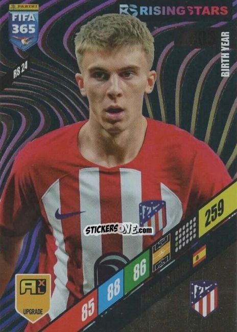 Sticker Pablo Barrios - FIFA 365: 2023-2024. Adrenalyn XL
 n. RS24 - Panini
