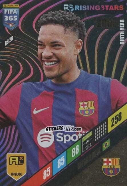 Sticker Vitor Roque - FIFA 365: 2023-2024. Adrenalyn XL
 n. RS28 - Panini