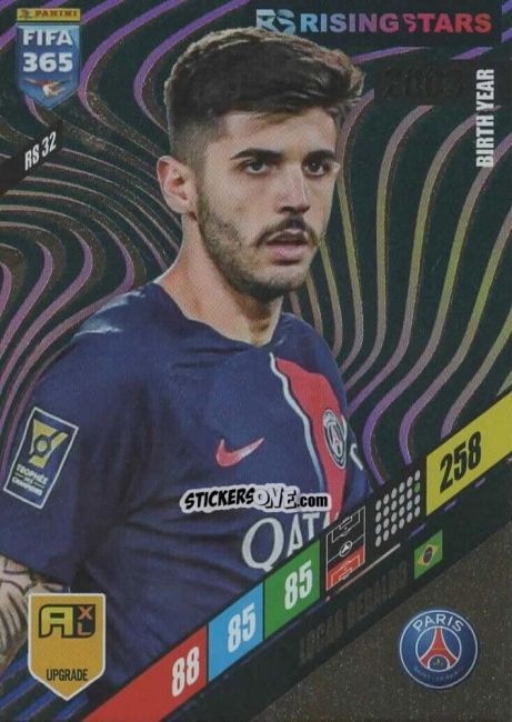 Cromo Lucas Beraldo - FIFA 365: 2023-2024. Adrenalyn XL
 n. RS32 - Panini