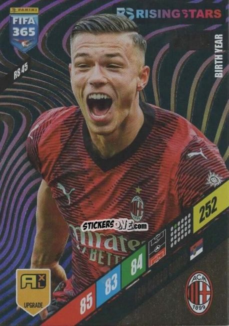 Cromo Jan-Carlo Simić - FIFA 365: 2023-2024. Adrenalyn XL
 n. RS45 - Panini