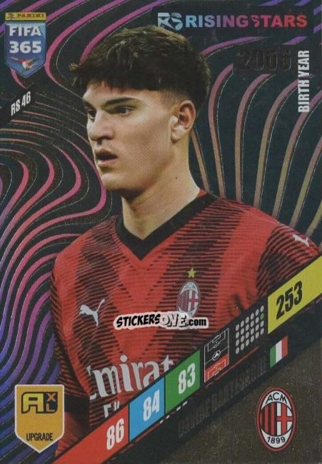 Figurina Davide Bartesaghi - FIFA 365: 2023-2024. Adrenalyn XL
 n. RS46 - Panini