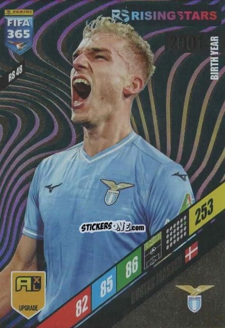 Figurina Gustav Isaksen - FIFA 365: 2023-2024. Adrenalyn XL
 n. RS48 - Panini