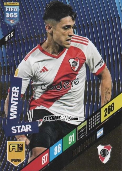 Sticker Pablo Solari - FIFA 365: 2023-2024. Adrenalyn XL
 n. STS17 - Panini