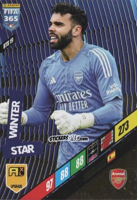 Sticker David Raya - FIFA 365: 2023-2024. Adrenalyn XL
 n. STS19 - Panini