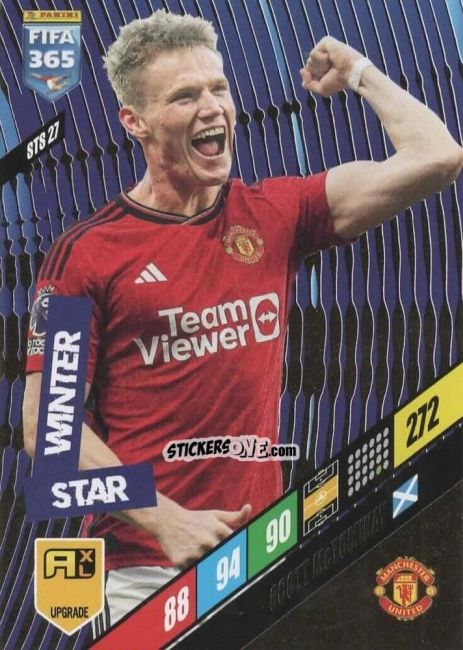 Figurina Scott McTominay - FIFA 365: 2023-2024. Adrenalyn XL
 n. STS27 - Panini