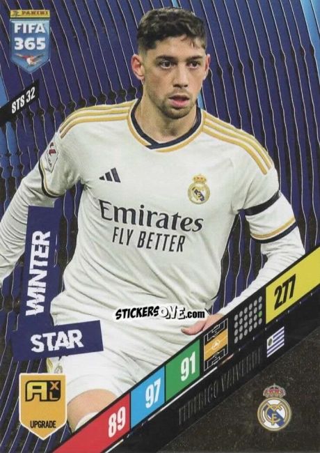 Sticker Federico Valverde - FIFA 365: 2023-2024. Adrenalyn XL
 n. STS32 - Panini