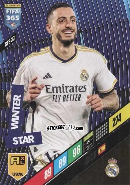 Cromo Joselu - FIFA 365: 2023-2024. Adrenalyn XL
 n. STS33 - Panini