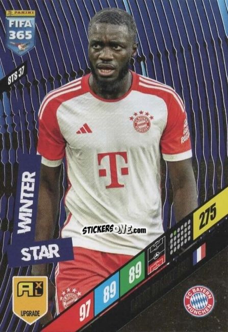 Figurina Dayot Upamecano - FIFA 365: 2023-2024. Adrenalyn XL
 n. STS37 - Panini
