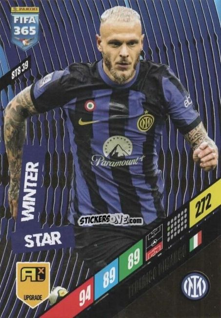 Sticker Federico Dimarco - FIFA 365: 2023-2024. Adrenalyn XL
 n. STS39 - Panini