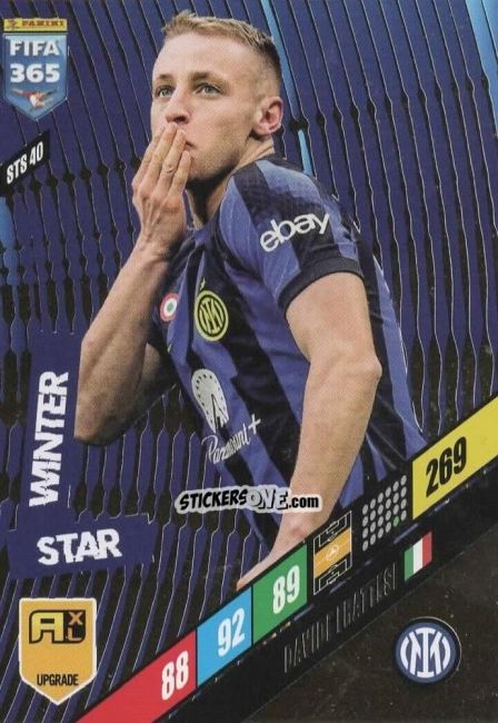 Cromo Davide Frattesi - FIFA 365: 2023-2024. Adrenalyn XL
 n. STS40 - Panini