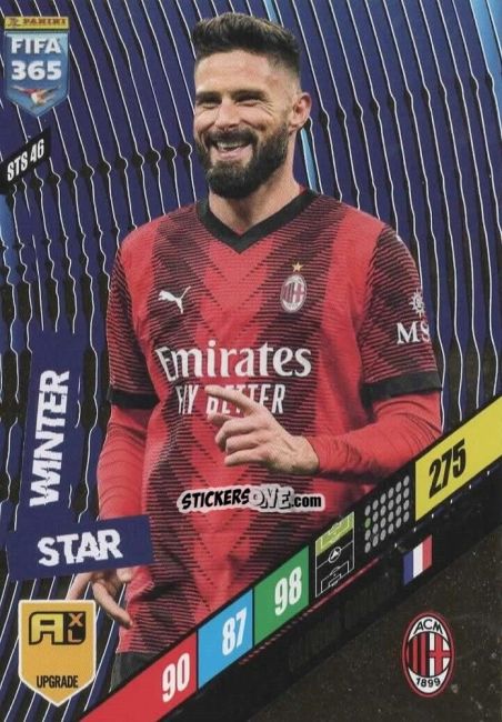 Figurina Olivier Giroud - FIFA 365: 2023-2024. Adrenalyn XL
 n. STS46 - Panini