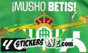 Figurina Escudo Real Betis -  Chicle Liga 2023-2024
 n. E6 - Panini