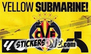 Figurina Escudo Villarreal CF -  Chicle Liga 2023-2024
 n. E20 - Panini