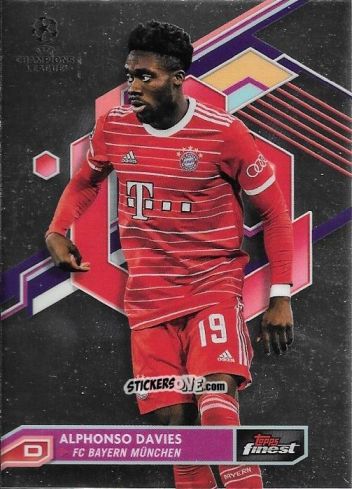 Cromo Alphonso Davies - Finest UEFA Champions League & Europa League 2022-2023
 n. 40 - Topps