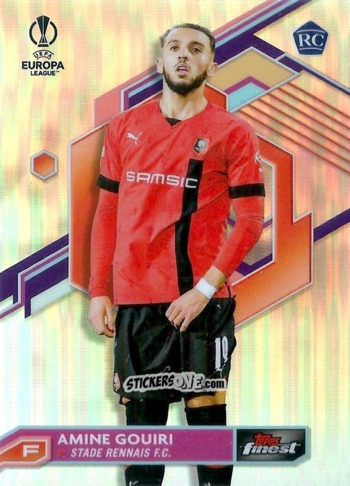 Sticker Amine Gouiri - Finest UEFA Champions League & Europa League 2022-2023
 n. E119 - Topps