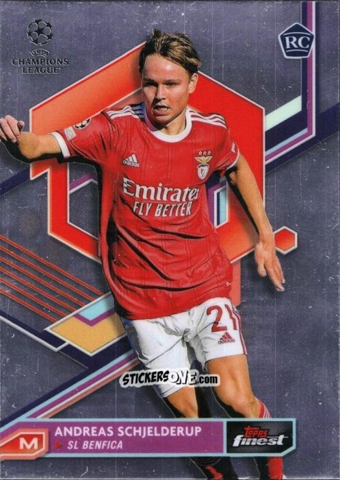 Cromo Andreas Schjelderup - Finest UEFA Champions League & Europa League 2022-2023
 n. 25 - Topps