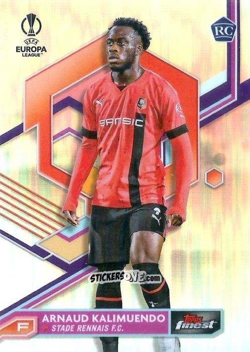 Cromo Arnaud Kalimuendo - Finest UEFA Champions League & Europa League 2022-2023
 n. E104 - Topps