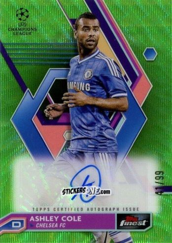 Sticker Ashley Cole - Finest UEFA Champions League & Europa League 2022-2023
 n. A-AC - Topps