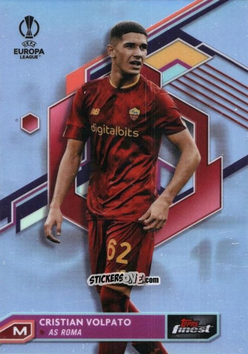 Cromo Cristian Volpato - Finest UEFA Champions League & Europa League 2022-2023
 n. E103 - Topps