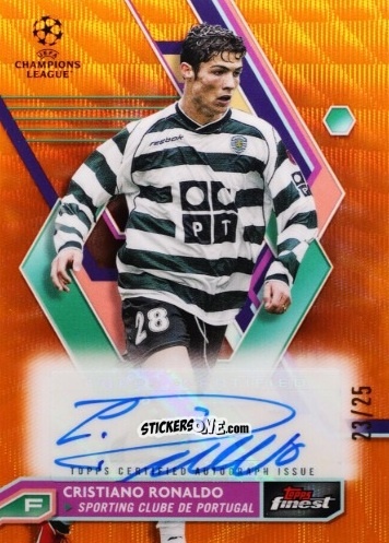 Figurina Cristiano Ronaldo - Finest UEFA Champions League & Europa League 2022-2023
 n. A-CR - Topps