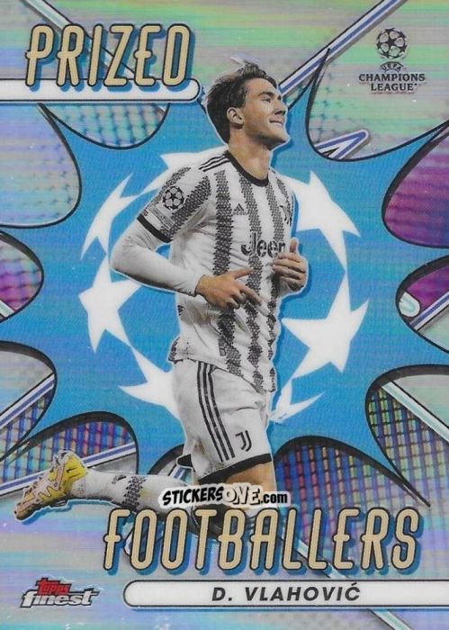 Figurina Dusan Vlahovic - Finest UEFA Champions League & Europa League 2022-2023
 n. PF-13 - Topps