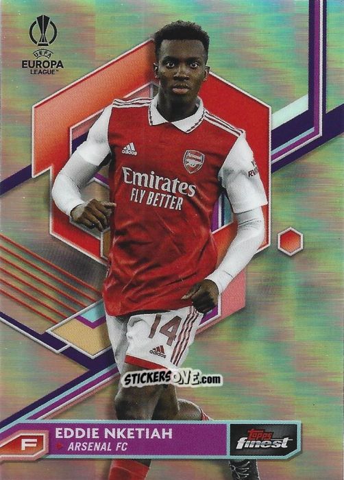 Figurina Eddie Nketiah - Finest UEFA Champions League & Europa League 2022-2023
 n. E102 - Topps