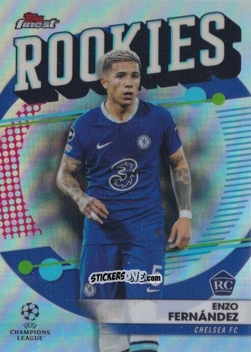 Sticker Enzo Fernandez - Finest UEFA Champions League & Europa League 2022-2023
 n. FR-5 - Topps
