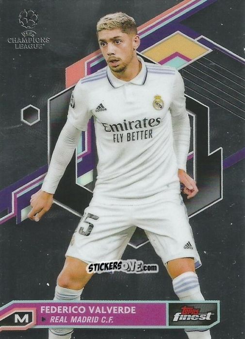 Cromo Federico Valverde - Finest UEFA Champions League & Europa League 2022-2023
 n. 106 - Topps