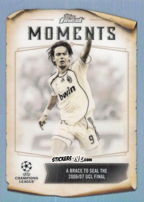 Cromo Filippo Inzaghi - Finest UEFA Champions League & Europa League 2022-2023
 n. FM-1 - Topps