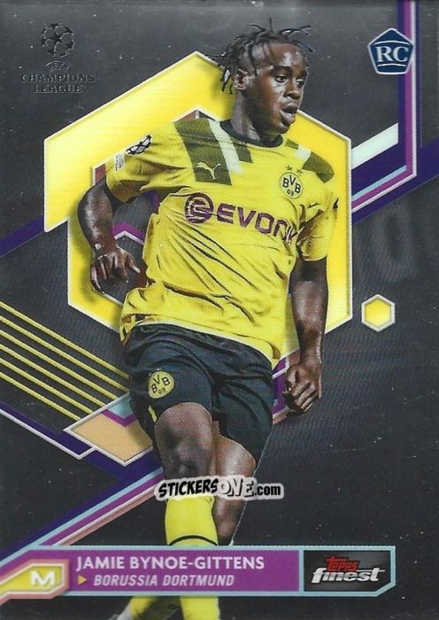 Sticker Jamie Bynoe-Gittens - Finest UEFA Champions League & Europa League 2022-2023
 n. 43 - Topps