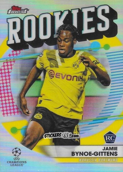 Cromo Jamie Bynoe-Gittens - Finest UEFA Champions League & Europa League 2022-2023
 n. FR-3 - Topps