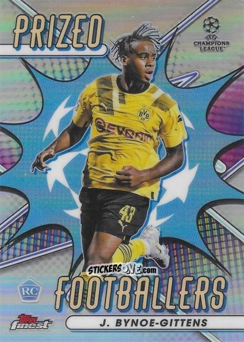 Sticker Jamie Bynoe-Gittens - Finest UEFA Champions League & Europa League 2022-2023
 n. PF-4 - Topps