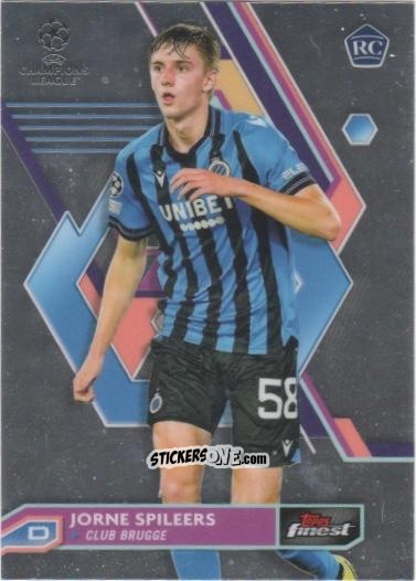 Sticker Jorne Spileers - Finest UEFA Champions League & Europa League 2022-2023
 n. 135 - Topps