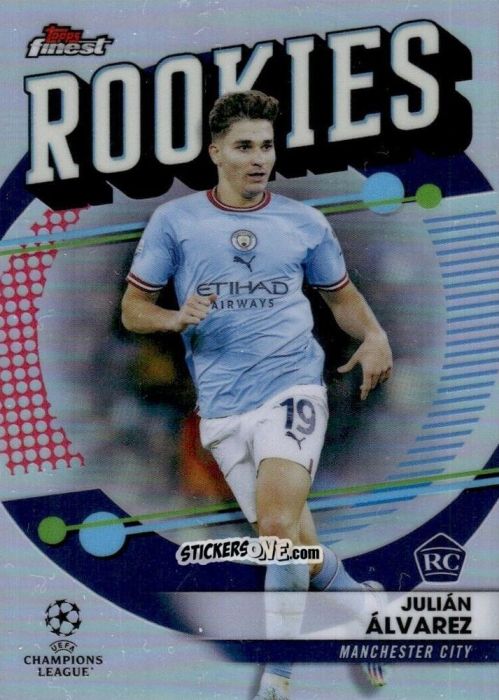 Cromo Julian Alvarez - Finest UEFA Champions League & Europa League 2022-2023
 n. FR-1 - Topps