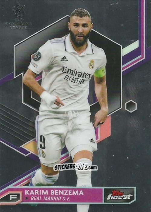 Figurina Karim Benzema - Finest UEFA Champions League & Europa League 2022-2023
 n. 5 - Topps