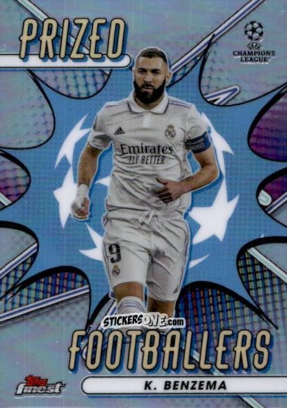 Figurina Karim Benzema - Finest UEFA Champions League & Europa League 2022-2023
 n. PF-18 - Topps