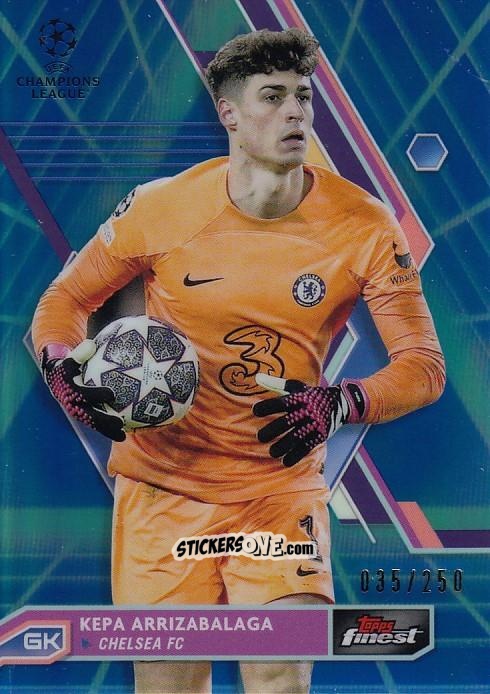 Cromo Kepa Arrizabalaga - Finest UEFA Champions League & Europa League 2022-2023
 n. 123 - Topps