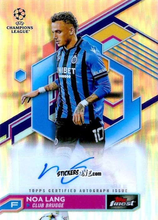 Cromo Noa Lang - Finest UEFA Champions League & Europa League 2022-2023
 n. A-NL - Topps