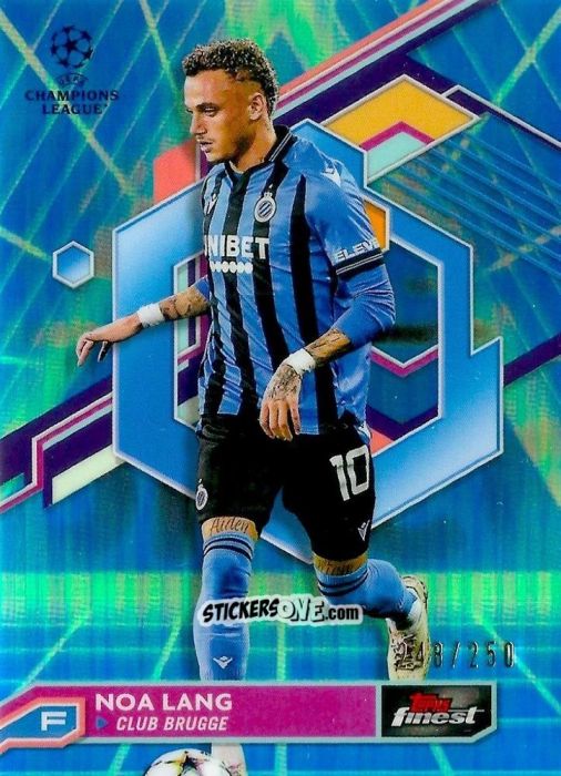 Cromo Noa Lang - Finest UEFA Champions League & Europa League 2022-2023
 n. 128 - Topps